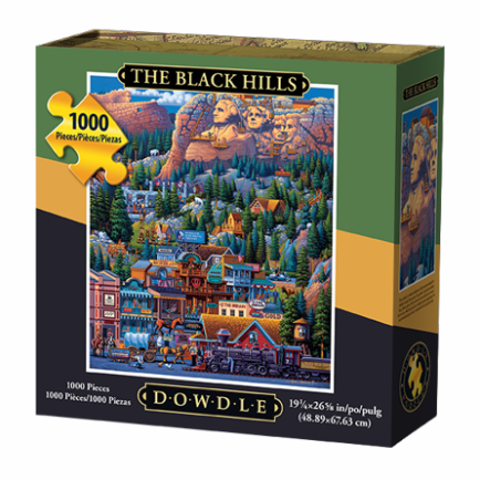 Dowdle Jigsaw Puzzle The Black Hills (1000 Piece) Only $10.08!