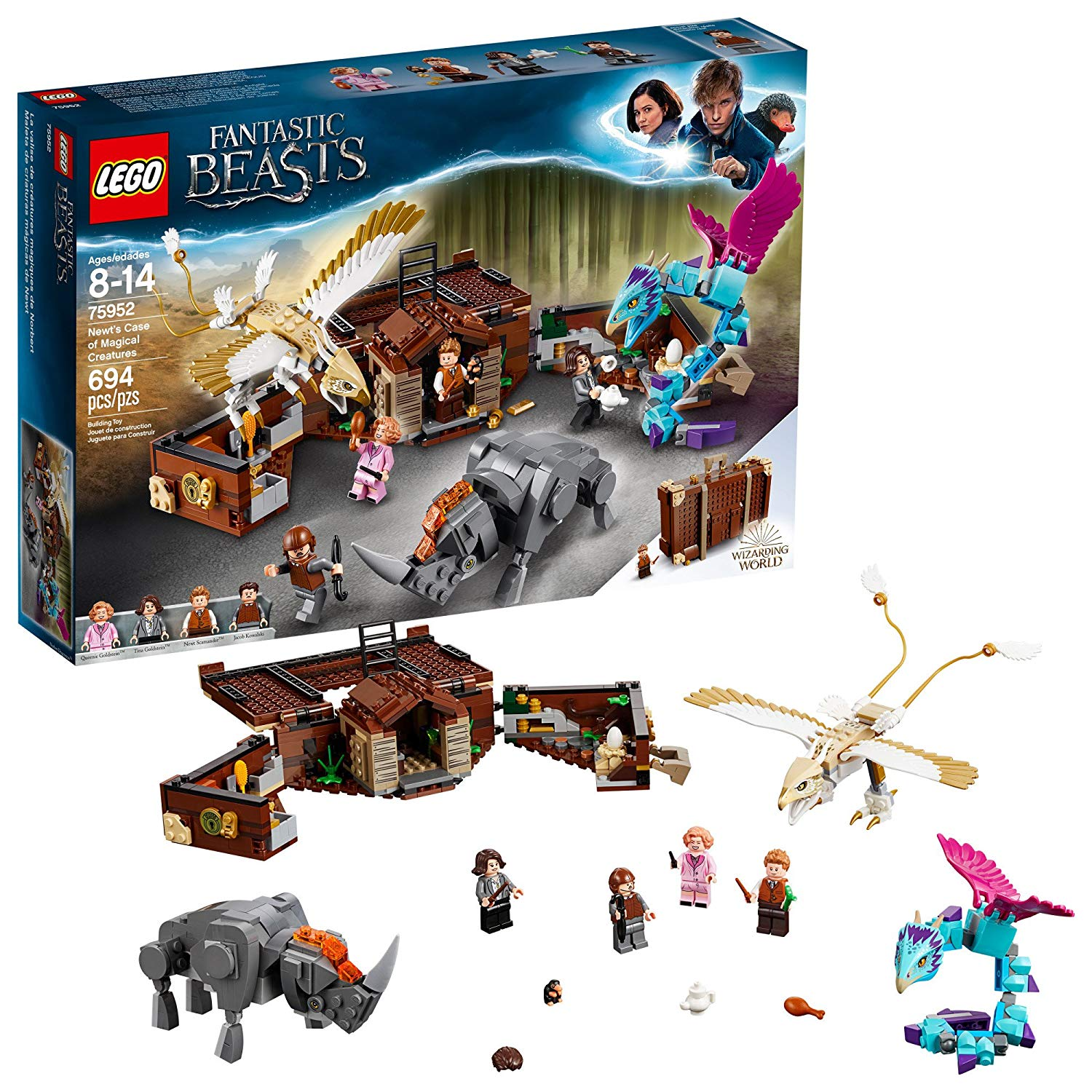 LEGO Fantastic Beasts Newt’s Case Magical Creatures Only $39.99 Shipped!