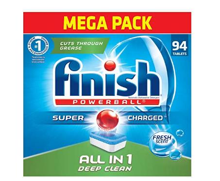 Finish All-in-1 Dishwasher Detergent (94 Count) – Only $11.19!