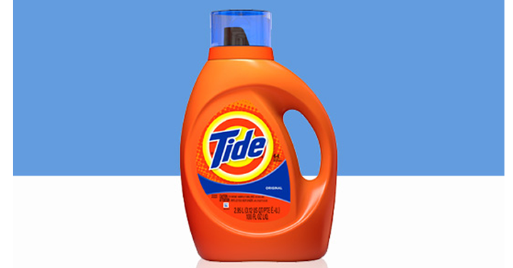 New Freebie! Get FREE Tide Detergent from TopCashBack!