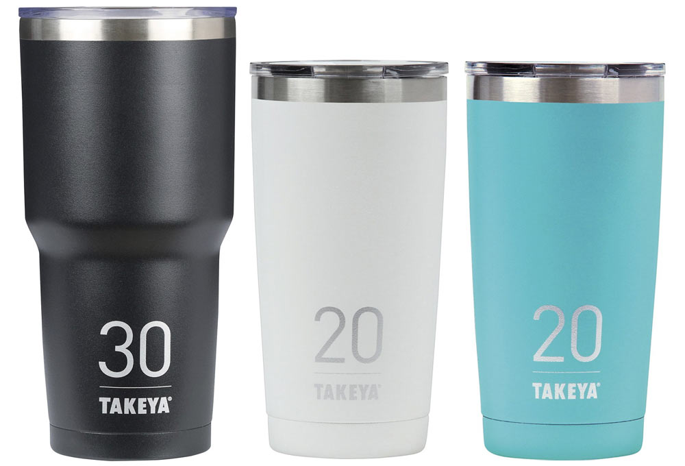 Save 50% on Takeya insulated tumblers, cups and water bottles!