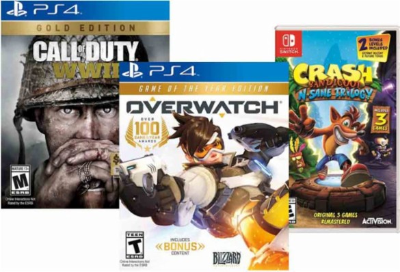 Save 50% on select popular Activision and Blizzard video games!