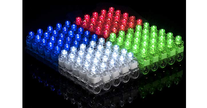 Light Up Rings – LED Finger Lights – 100pk – Just $14.39!