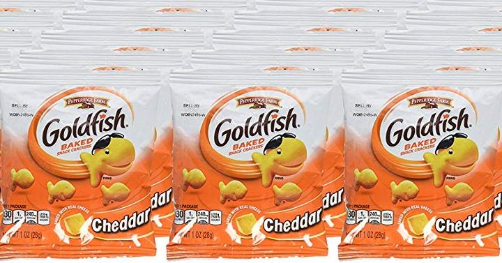 Pepperidge Farm Cheddar Goldfish Crackers – Only $6.48!