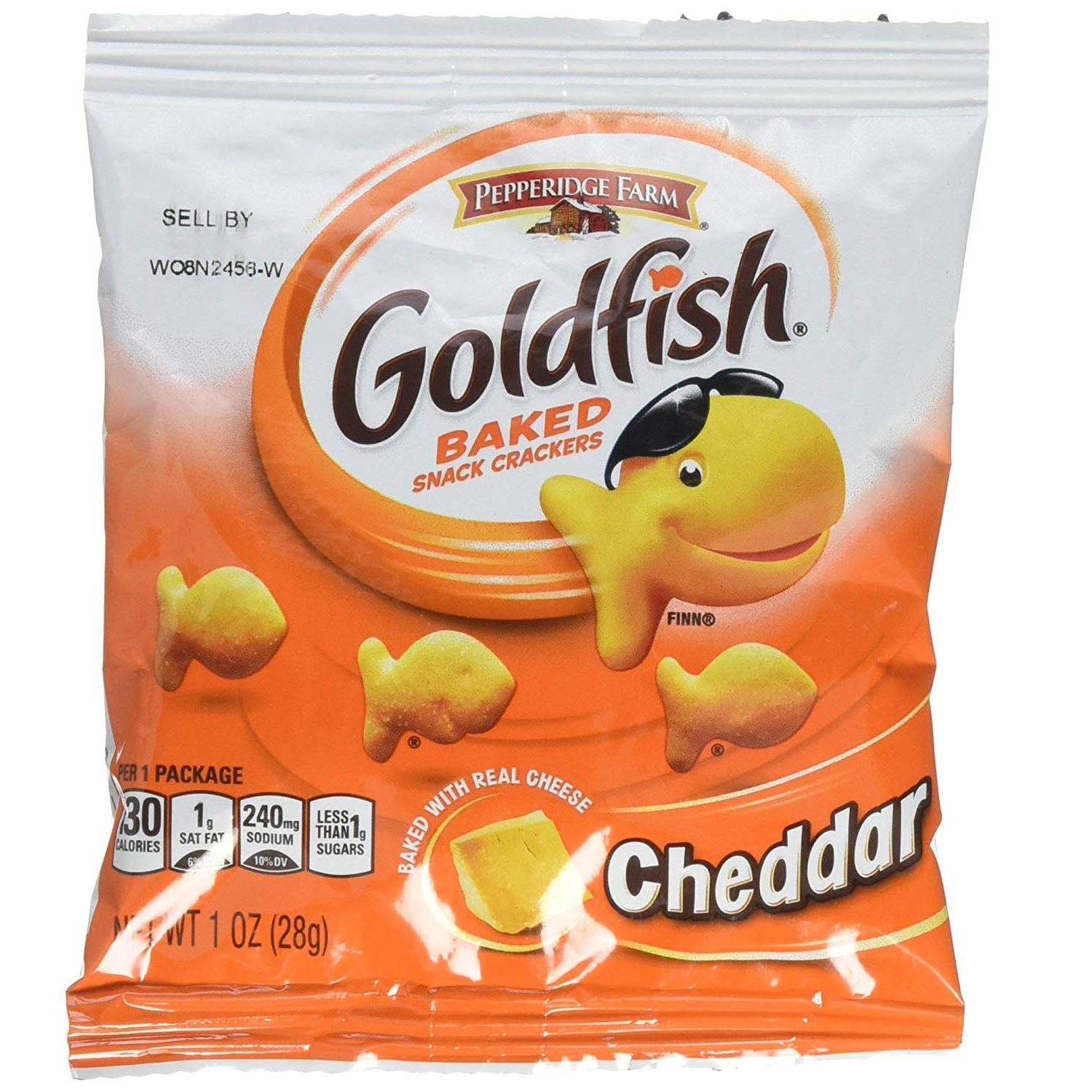 Pepperidge Farm Cheddar Goldfish Crackers 45 Count Only $6.48 Shipped!