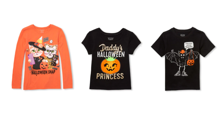 Cute Kids Halloween Shirts Start at Only $1.99 Shipped!