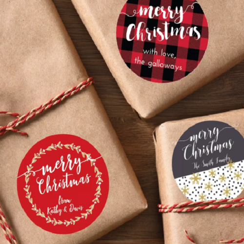 Personalized Holiday Gift Labels for Just $6.95! (Reg. $12)