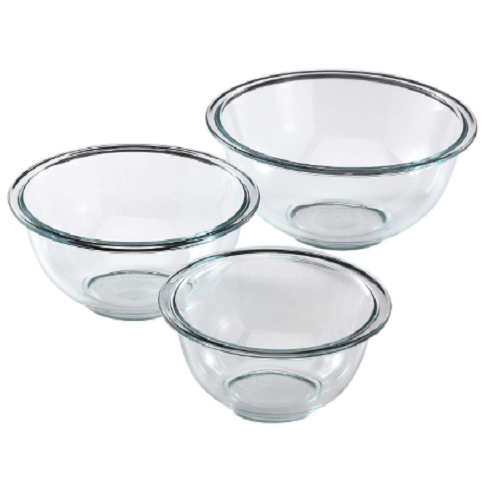 Pyrex Glass Mixing Bowl Set (3-Piece) Only $12.49!