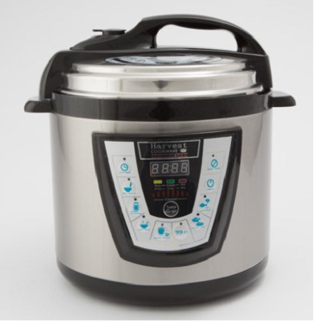 Harvest Cookware Electric Pressure Pro 6-Quart Pressure Cooker Only $49.99 Shipped! (Reg. $90)