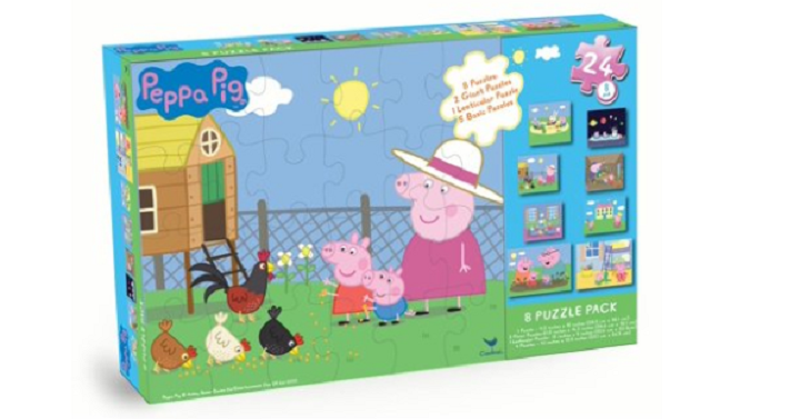 Peppa Pig – 8-Pack Puzzle Box Only $6.82! (Reg. $15)