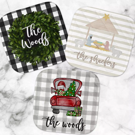 Personalized Whimsical Potholders Just $8.99!