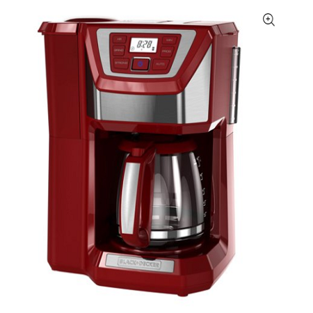 BLACK & DECKER Mill & Brew 12-Cup Programmable Coffeemaker Only $30.86! (Reg. $76)
