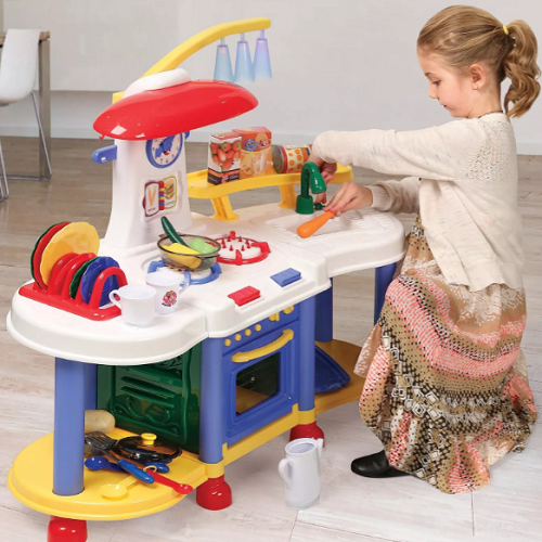 Super Electronic Toddler Play Kitchen Only $29.99 + FREE Shipping!