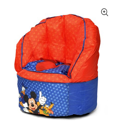 Disney Mickey Mouse Kids Bean Bag Chair Only $13.53!! (Reg. $25)
