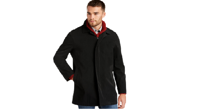 Executive Collection Traditional Fit 3/4 Length Topcoat Only $49.99!