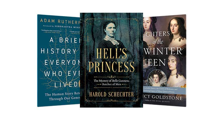 Today only: Up to 80% off select history books on kindle!