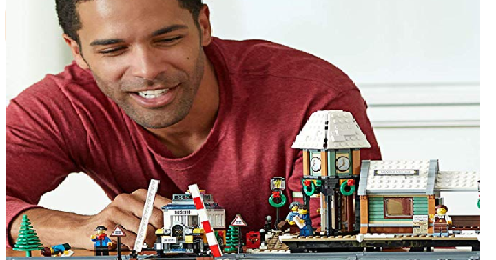 LEGO Creator Expert Winter Village Station Building Kit Only $55.91 Shipped! (Reg. $80)