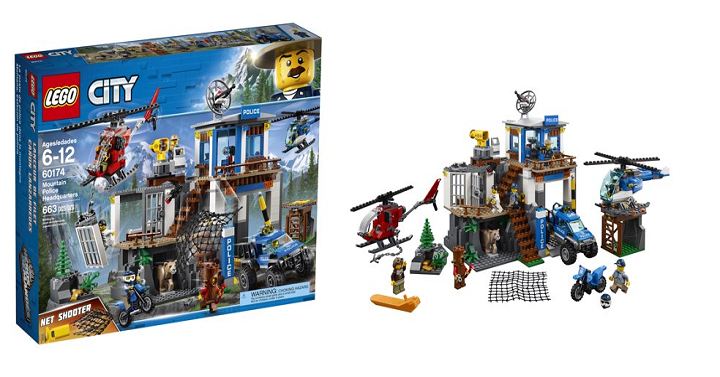 LEGO City Mountain Police Headquarters Only $71.99 Shipped! (Reg $89.99)