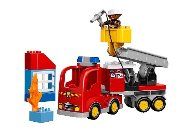 LEGO DUPLO Town Fire Truck Building Kit – Only $15.99!
