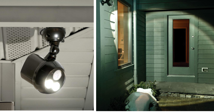 Mr Beams 400 Lumen Outdoor LED Spot Light with Motion Sensor Only $13.80! (Reg. $30)