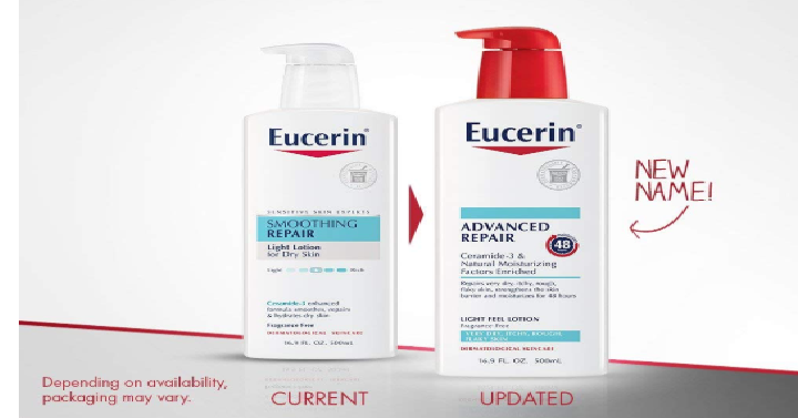 Eucerin Advanced Repair Dry Skin Lotion 16.9 oz Only $6.98 Shipped!
