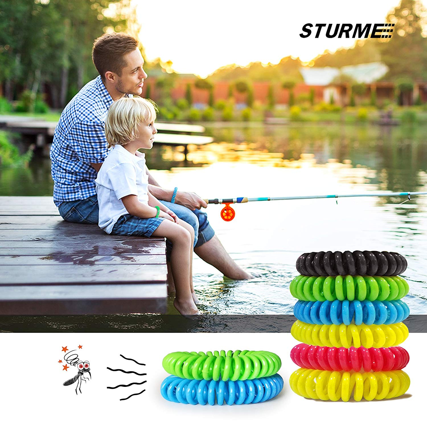 Natural Mosquito Repellent Bracelet (15 Count) Only $6.49!