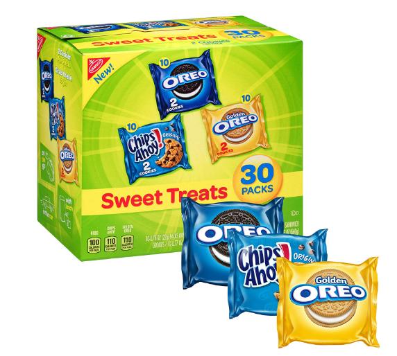 Nabisco Sweet Treats Variety Pack Cookies, 30 Count Box – Only $6.63!