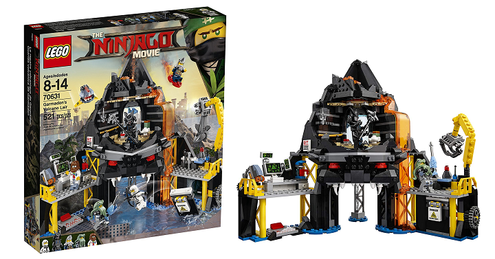 Amazon: LEGO Ninjago Movie Garmadon’s Volcano Lair Only $38.99! (Reg $49.99)