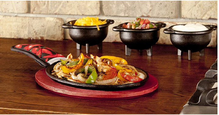 Lodge Cast Iron Fajita Set Only $13.16! (Reg. $30) Lodge Cast Iron Fajita Set Only $13.16! (Reg. $30)