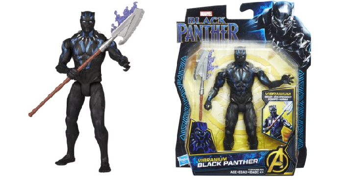 Marvel Black Panther 6-inch Vibranium Suit Black Panther Only $4.84! (Reg. $12)