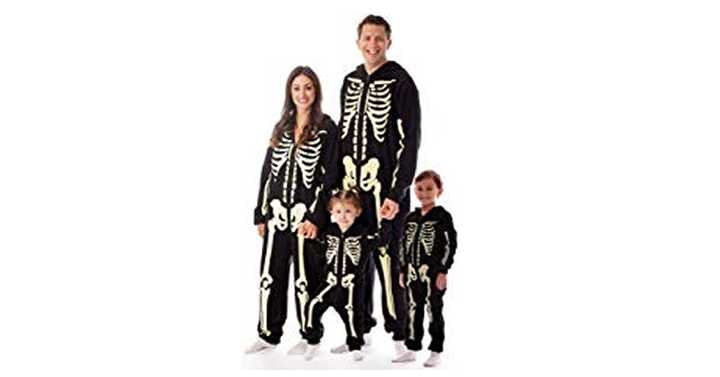 Save 25% on GLOW in the Dark Skeleton Jumpsuits – From $22.49!