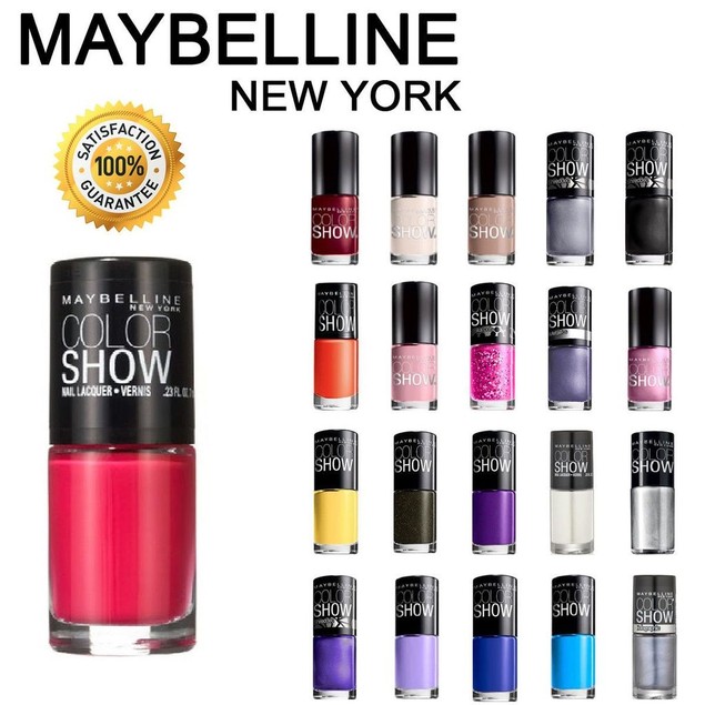 Get TEN Full Size Maybelline Nail Polishes for ONLY $14.99!
