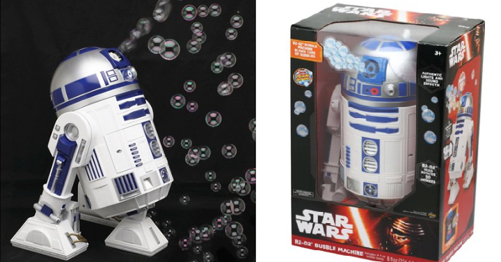 Star Wars R2D2 Bubble Machine Only $18.22!