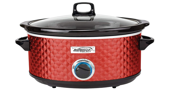 Brentwood Diamond Pattern 7 Quart Slow Cooker Only $11.24!!