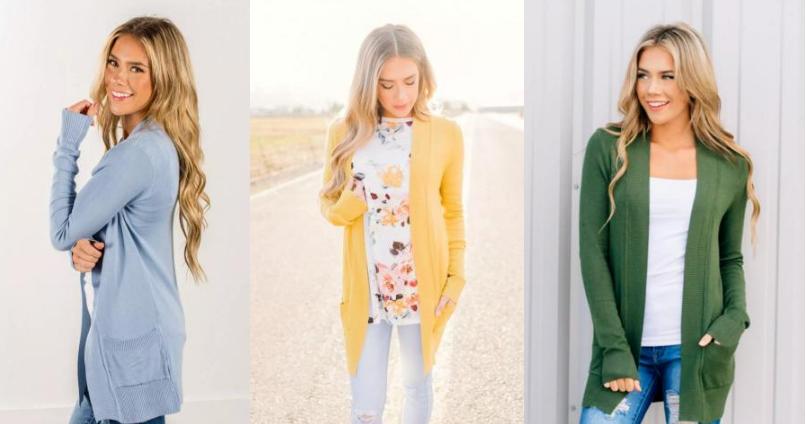 Ribbed Cardigan – Only $19.99!