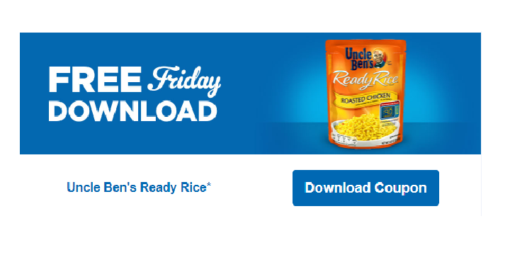 FREE Uncle Ben’s Ready Rice! Download Coupon Today!