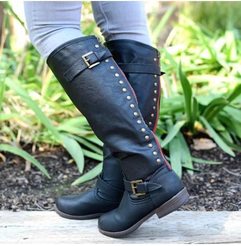 Studded Riding Boot – Only $33.99!