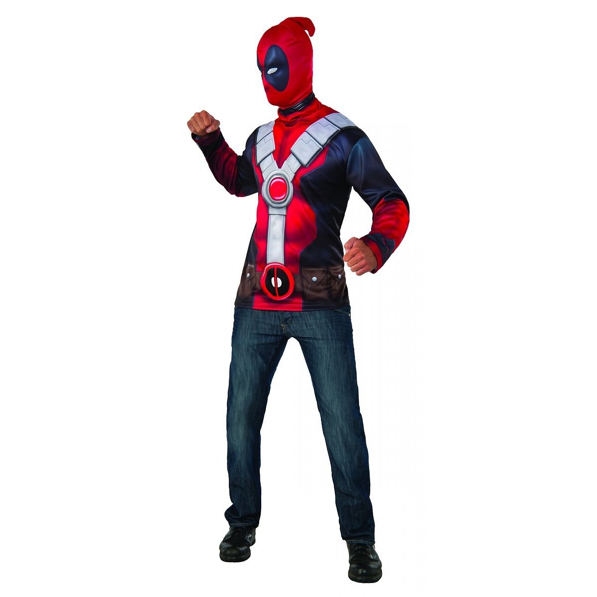 Adult Deadpool Halloween Costume Only $20.29!