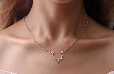 Antler Necklace just $2.80 SHIPPED!