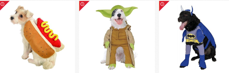 Great Deals on Pet Costumes + FREE Shipping!