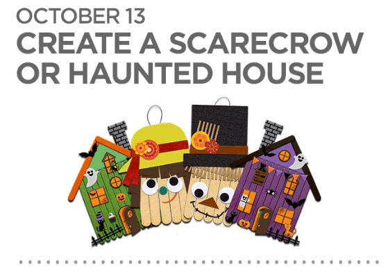 FREE Scarecrow Or Haunted House Event for Kids at JCPenney! Tomorrow!!