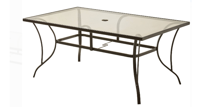 Mainstays Bristol Springs Outdoor Dining Table Only $44.67 Shipped! (Reg. $120)