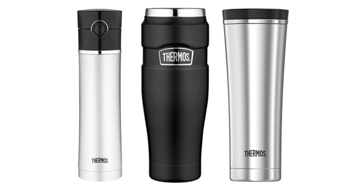 Save 40% on select Thermos tumblers or drinking bottle!