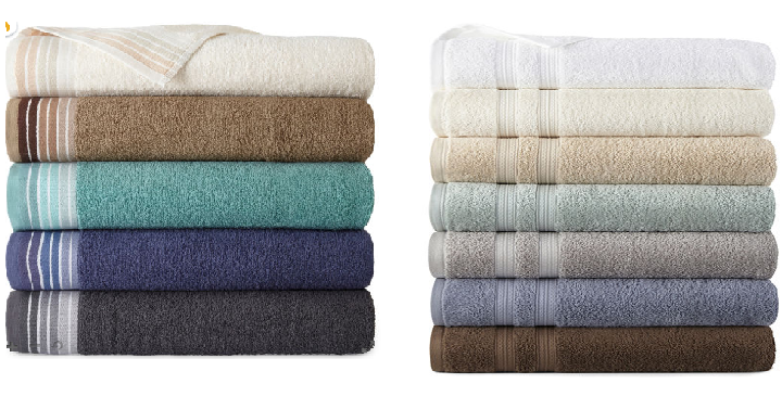 Home Expressions Bath Towels Only $2.79! (Reg. $10)