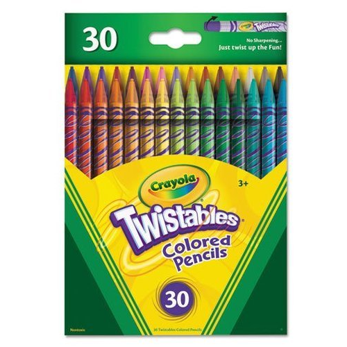 Amazon: Crayola Twistables Colored Pencil 30 Pack Only $6.93!