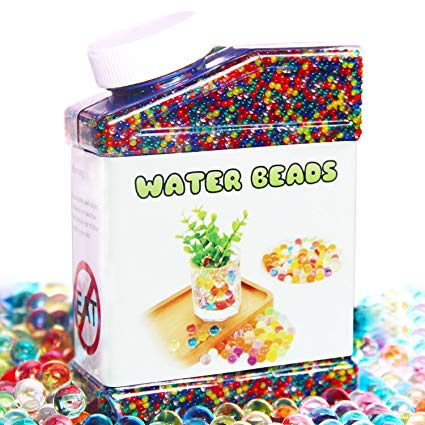 Water Beads Rainbow Mix 50,000 Pack Only $6.99!