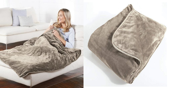 Brookstone Nap Weighted Blanket Only $69.99 Shipped!