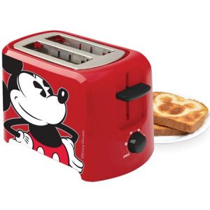 Disney Mickey Mouse 2 Slice Toaster Only $10.61!