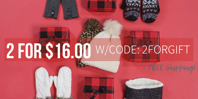 Cents of Style – 2 For Tuesday – CUTE Winter Accessories – 2 for $16! FREE SHIPPING!