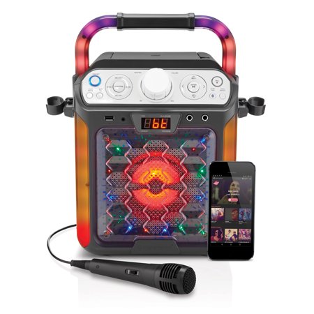 Karaoke Cube Multi-function Karaoke System with Dancing Lights – Just $39.00!